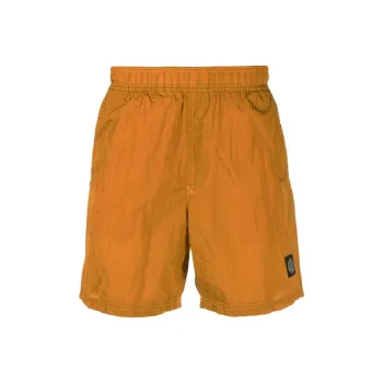 STONE ISLAND Elasticated waist Swim Shorts