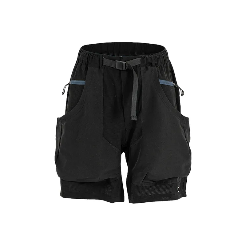 Gangurru Cargo Shorts Men's Black-0