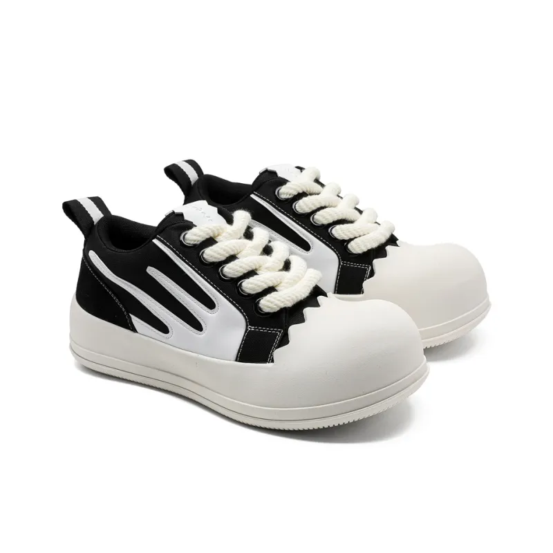 Hip Speed Cushioning Height Increase Low Top Skateboard Shoes Unisex-7