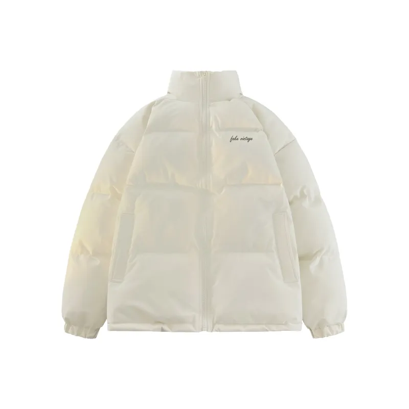 FAKE VINTAGE Puffer Jacket Unisex-35