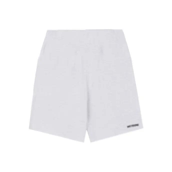 WE11DONE Logo.print Cotton Track Shorts-0