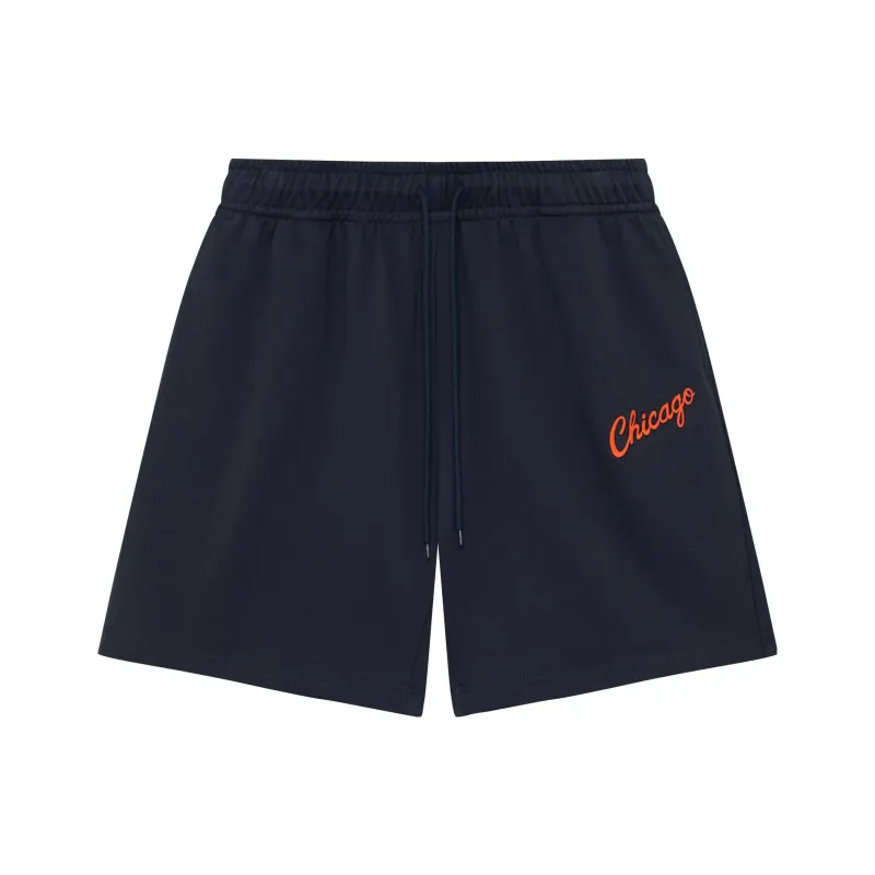Mitchell Ness Casual Shorts Unisex Black-0
