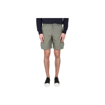 PS By Paul Smith Pocket Detailed Straight Leg Cargo Shorts