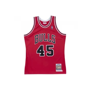 Mitchell Ness Basketball Jerseys Unisex Red