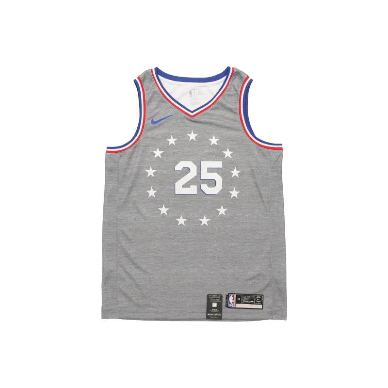 Nike X NBA Basketball Jersey Men's Gray-0