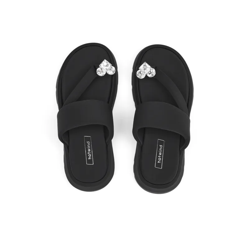 Hotwind Vintage Leopard Series Slip Resistant Flip Flops Unisex-2