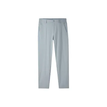 HLA Casual Pants Men's Light Blue Plaid