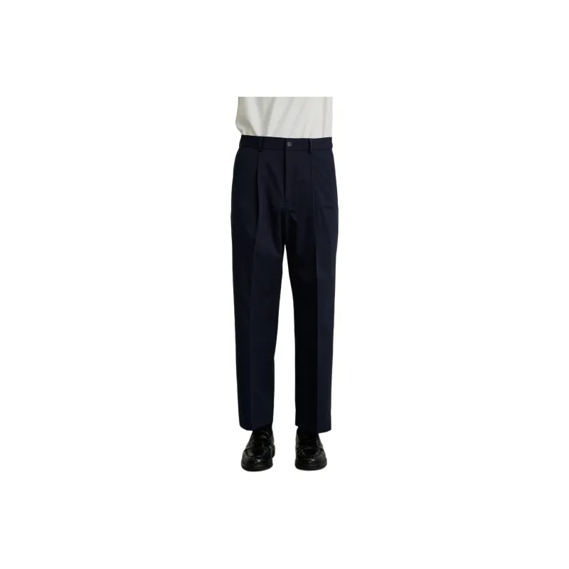 PUBLIC TOKYO FW24 Casual Pants Men's Marine Blue-0