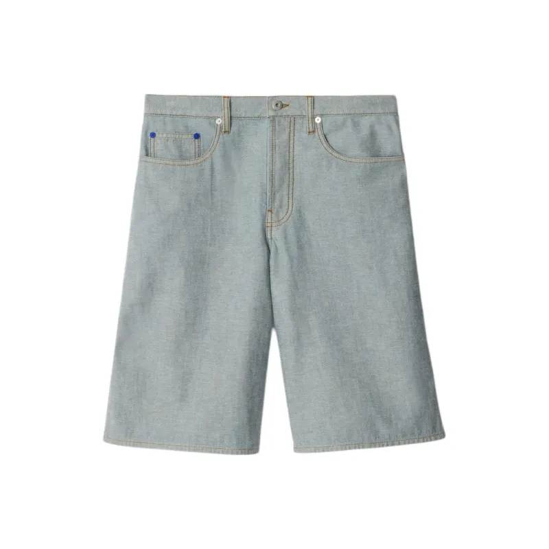 Burberry Denim Shorts Men's Denim Blue-0