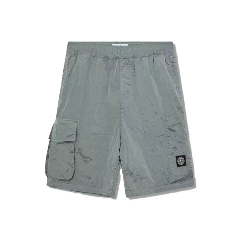 STONE ISLAND SS23 Casual Shorts Men's Haze Blue-0