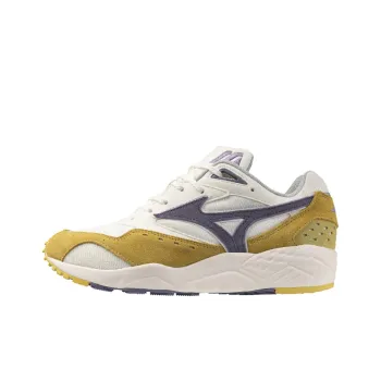 Mizuno Contender Non slip Support Low Top Running Shoes Men's White Yellow Purple
