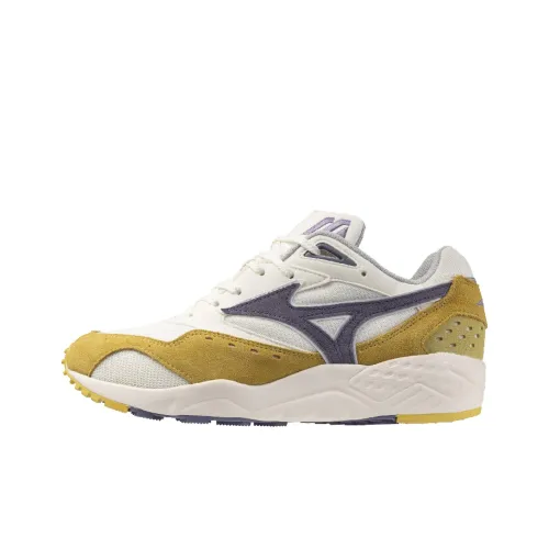 Mizuno Contender Non slip Support Low Top Running Shoes Men's White Yellow Purple