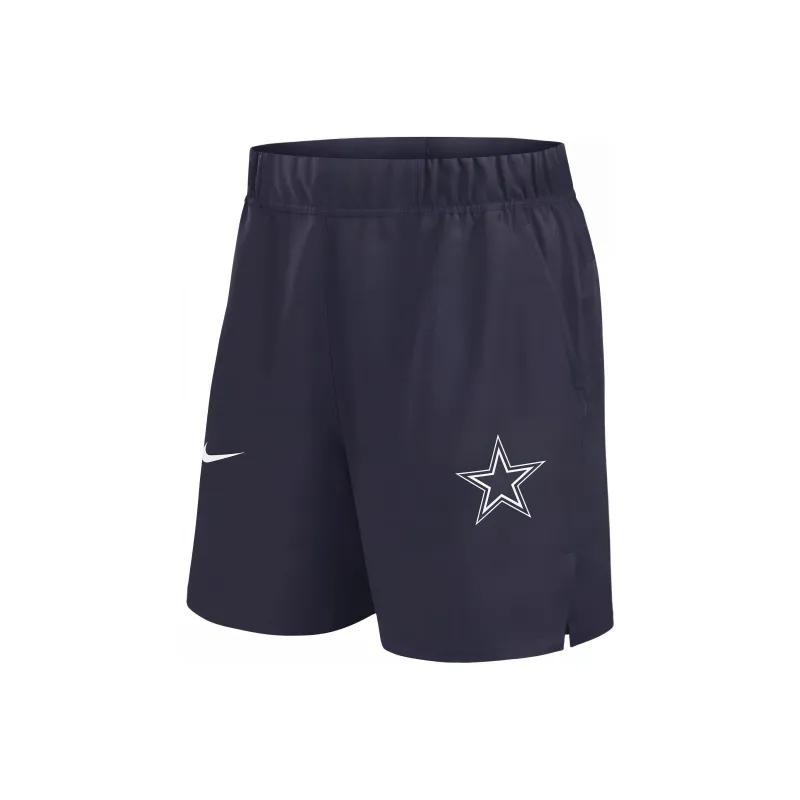 Nike Dri-Fit Dallas Cowboys Blitz Victory Casual Shorts Men's Marine Blue-0