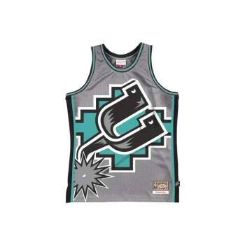 Mitchell Ness Basketball Jerseys Men Gray