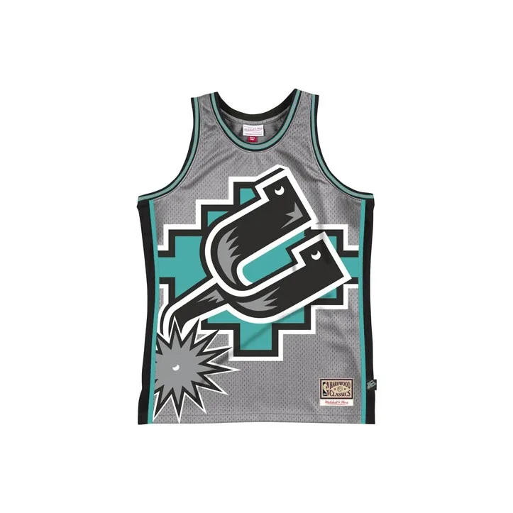 Mitchell Ness Basketball Jerseys Men Gray-0