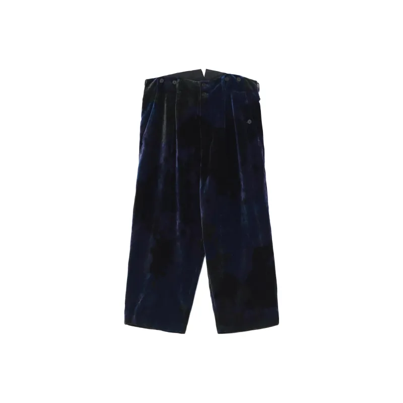 Yohji Yamamoto Casual Pants Unisex Navy-0