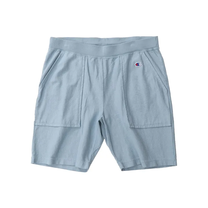 Champion Fitted Shorts Japan Version Men's Light Blue-0