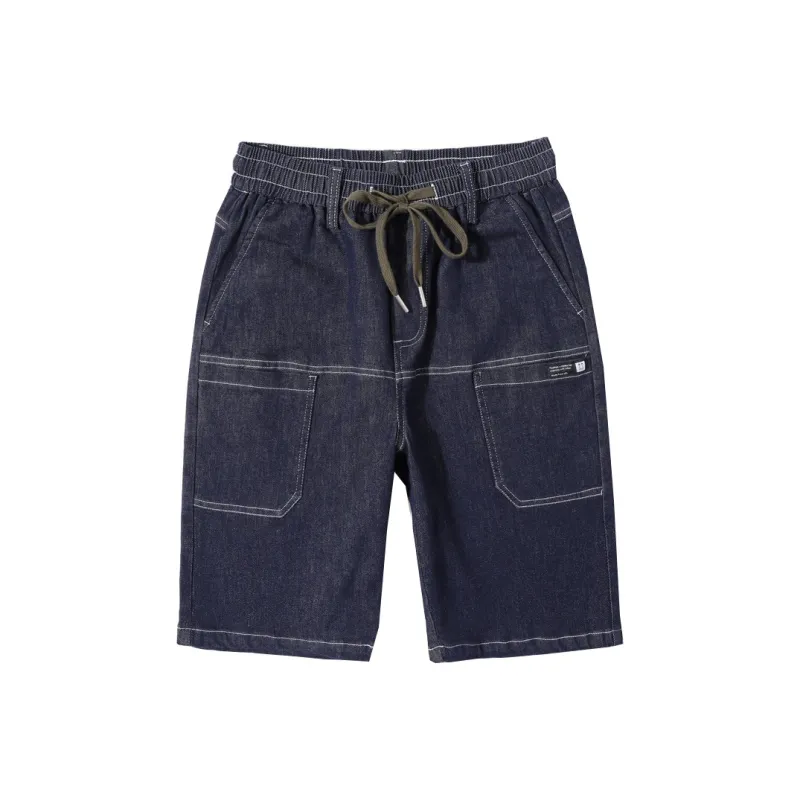 SWISS MILITARY Denim Shorts Men's Permanent Blue-0