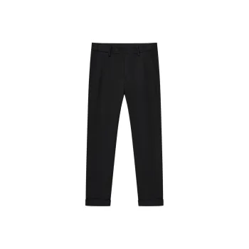 DEGAIA Casual Pants Men's Black