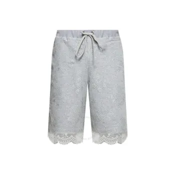 Burberry SS22 Men's Lace Pattern Shorts Gray