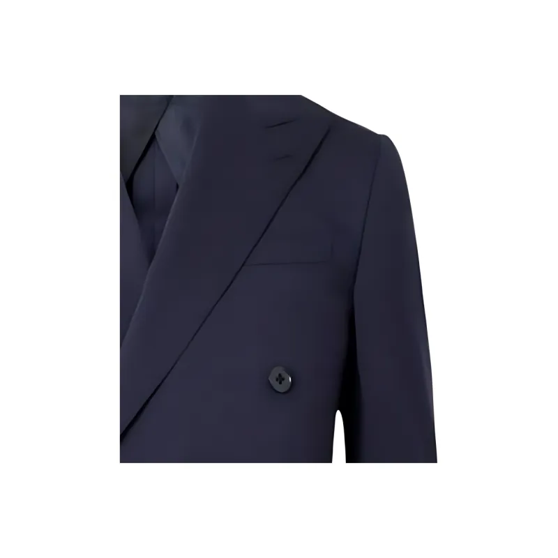 Ralph Lauren Logo-patch Double-breasted Blazer-4