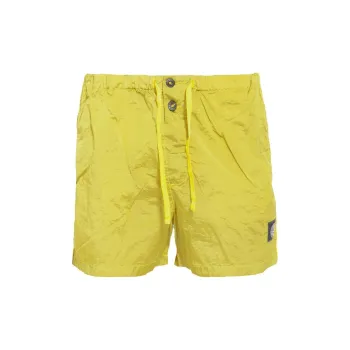 STONE ISLAND SS23 Casual Shorts Men's Yellow
