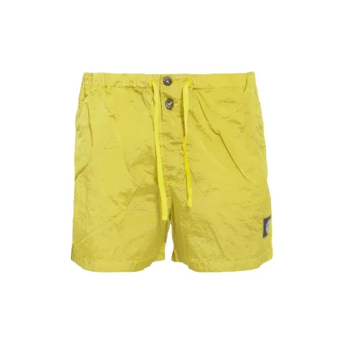 STONE ISLAND SS23 Casual Shorts Men's Yellow