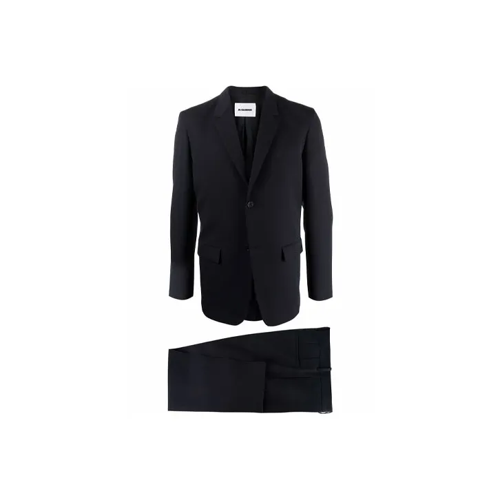 JIL SANDER Business Suits Men Black-0