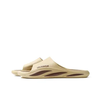 Warrior Slip Resistant Slide Slippers Men's Khaki Brown