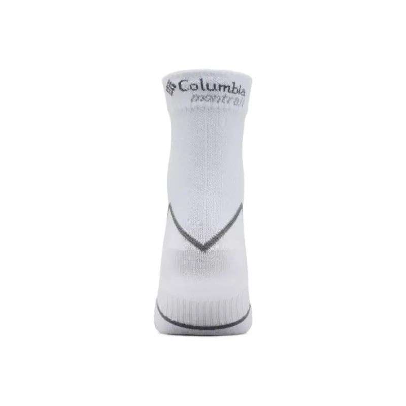 Columbia Running Wool Low Cut Sock Ankle Socks Men's 1 Pack White-2