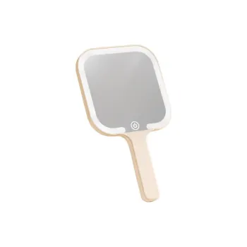 Gentle Welcome LED Handheld Mirror Make up Tools 1 Pc
