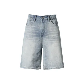 FASTFISH Denim Shorts Men
