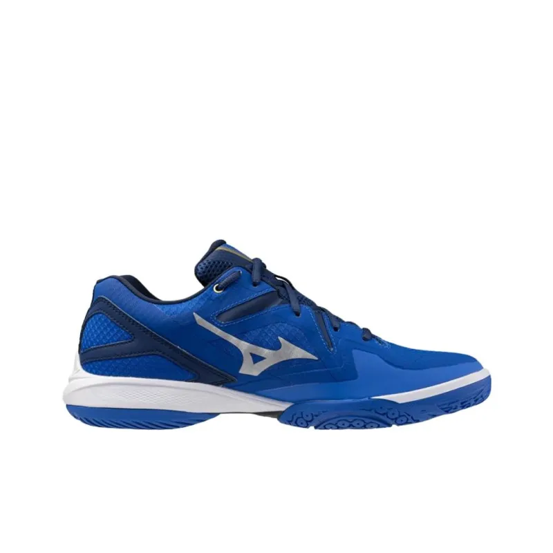 Mizuno WAVE CLAW 3 Anti Slip Wear Resistant Low Top Badminton Shoes Unisex Blue-2