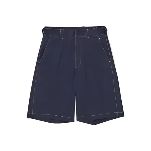 PRADA FW22 Casual Shorts Men's Navy Blue