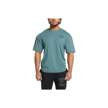 GYMSHARK Lifting T Shirt Men's Denim Blue