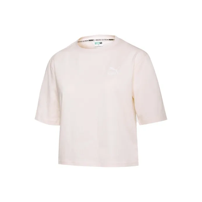 PUMA Crop Tops Women's Pink-0