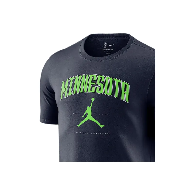 Jordan Minnesota Timberwolves Essential Men's Jordan Nba T Shirt-2