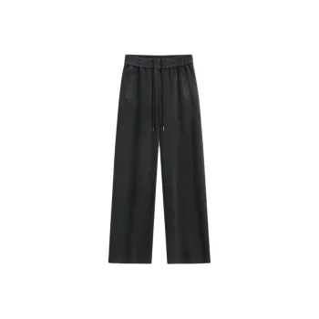 Warrior Ride The Wind Collection Open Ended Smile Collection Casual Pants Unisex Black