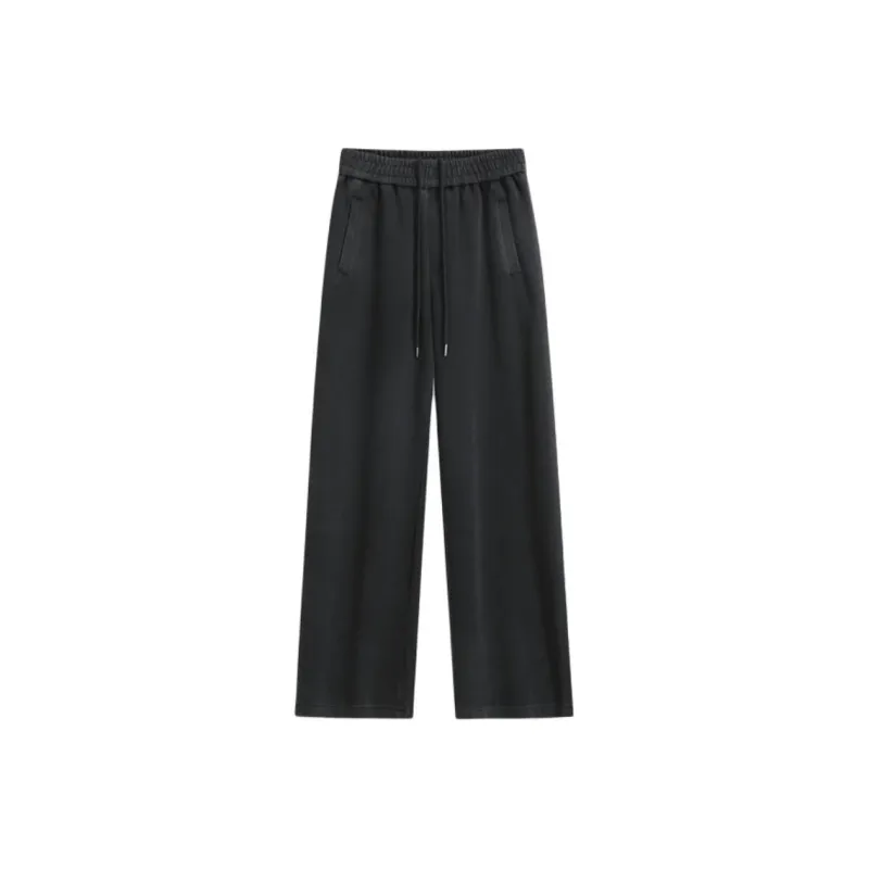 Warrior Ride The Wind Collection Open Ended Smile Collection Casual Pants Unisex Black-0