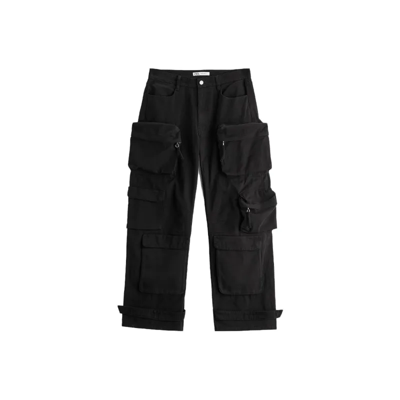 ZARA Casual Shorts Men Black-0