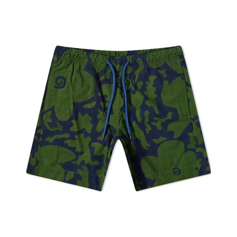 Paul Smith Casual Shorts Men Green-0