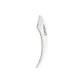 White[Crescent Eyebrow Razors]1 Pc