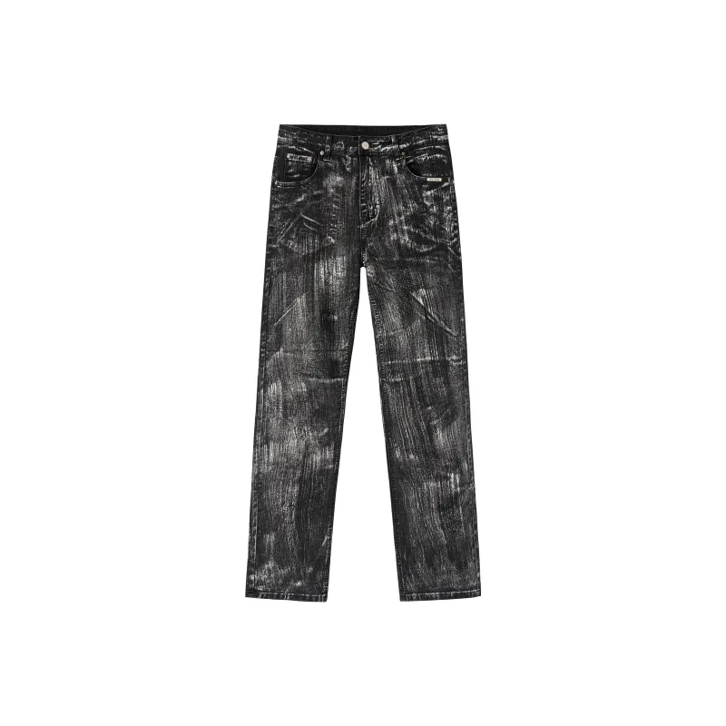 XINYINSU 24FW Jeans Unisex Black-0