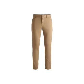HUGO BOSS SS24 Casual Pants Men's Natural Beige