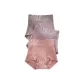 Leather Pink+Dusty Purple+Light Coffee