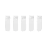 [5 Pack/Cooling, Comfortable and Slip-Free]5 Pack White