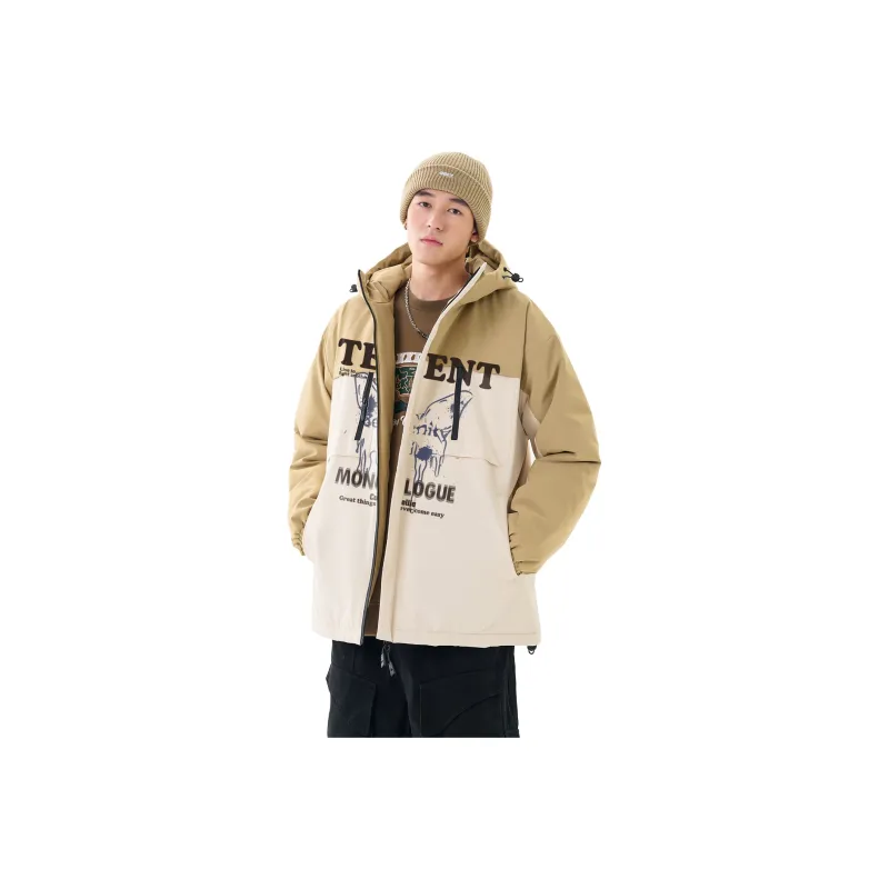 TELENT Puffer Jacket Unisex Khaki-0