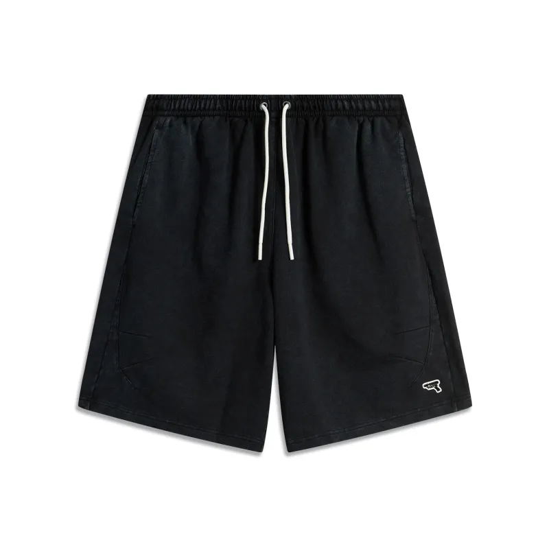 LiNing x LOL Sports Life Collection Casual Shorts Men's Black-0