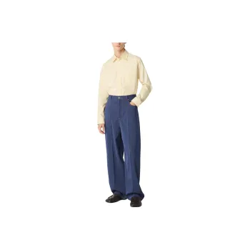 Bottega Veneta SS25 Casual Pants Men's Indigo