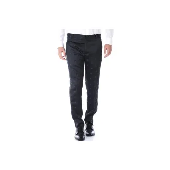 DANIELE ALESSANDRINI Casual Pants Men's Black